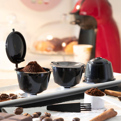 3er Set wiederverwendbaren Kaffeekapseln - Home Tales