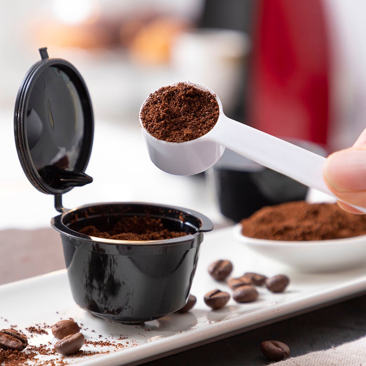 3er Set wiederverwendbaren Kaffeekapseln - Home Tales
