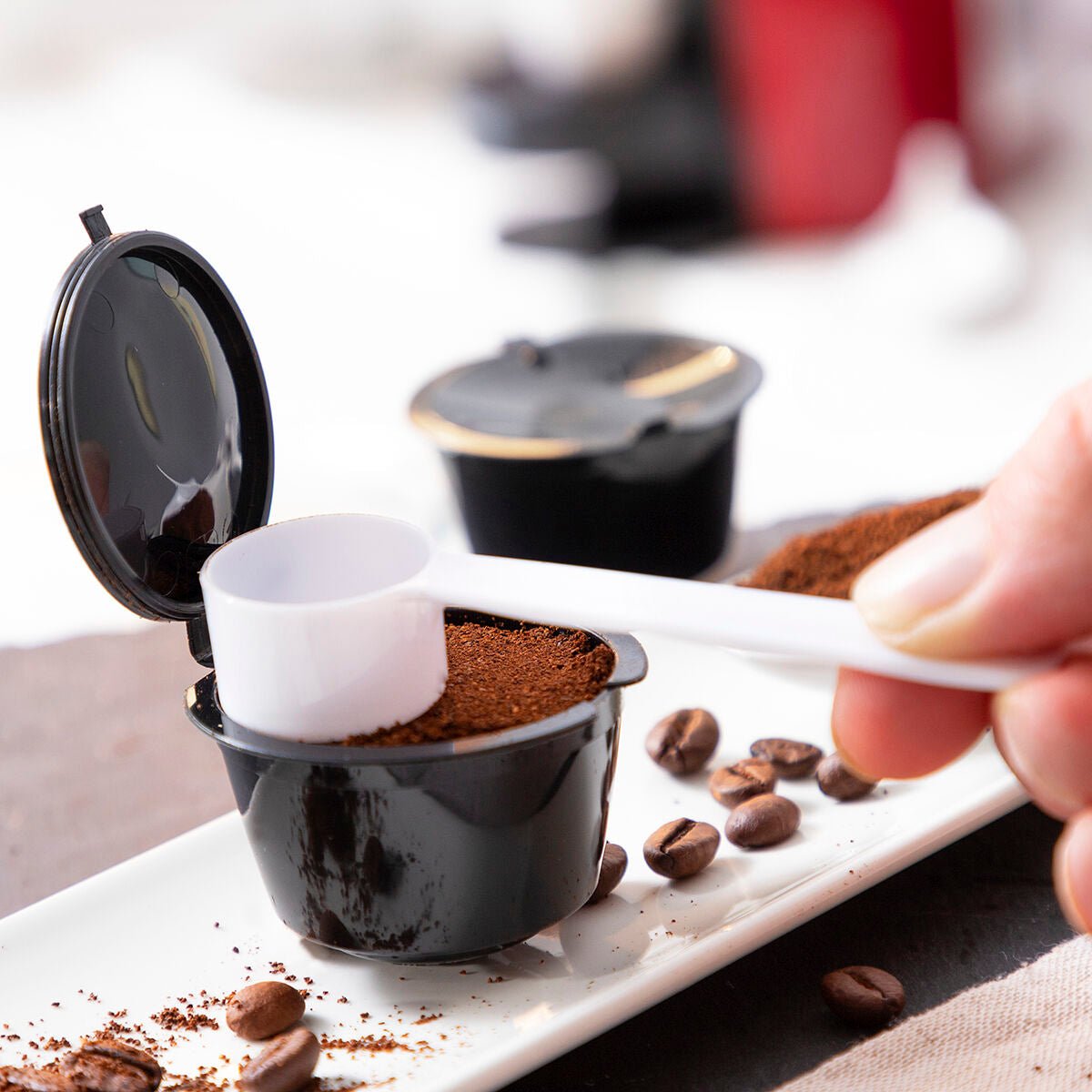3er Set wiederverwendbaren Kaffeekapseln - Home Tales