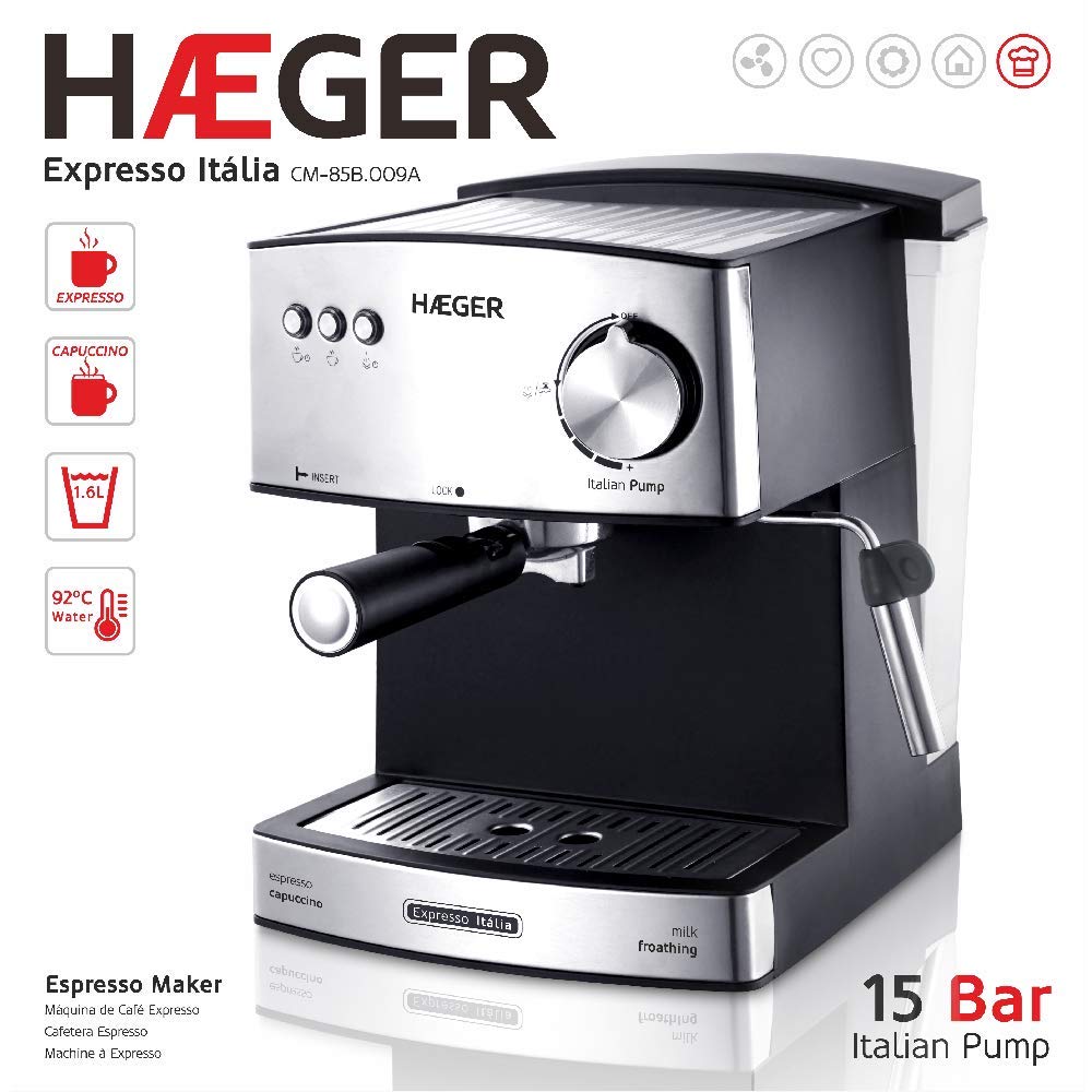 Haeger Expresso Itália Siebträger - Espressomaschine - Home Tales
